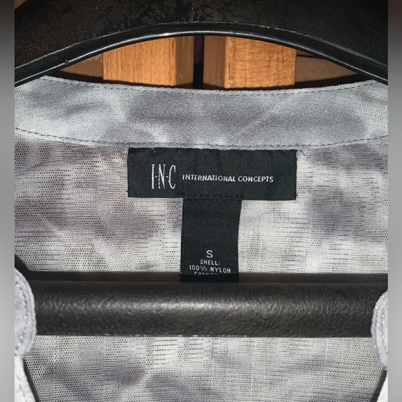 INC tie dye style top. - Picture 4 of 5